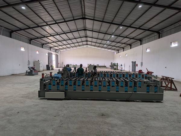 Roll Forming Line Assembly - ALIJOE Trading and Farms Limited workshop